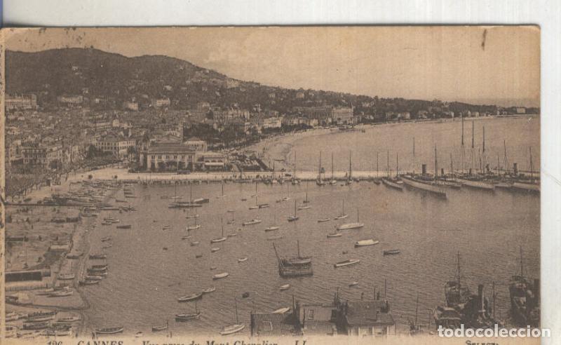 Postcards: Postal B/N 0160 : Cannes: Vue prise du Mont Chevalier - Varios