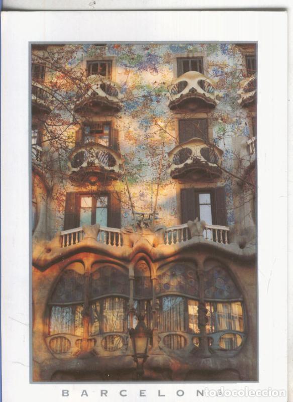 Cartoline: Postal 4882 : Casa Batllo de Gaudi en Barcelona - Varios