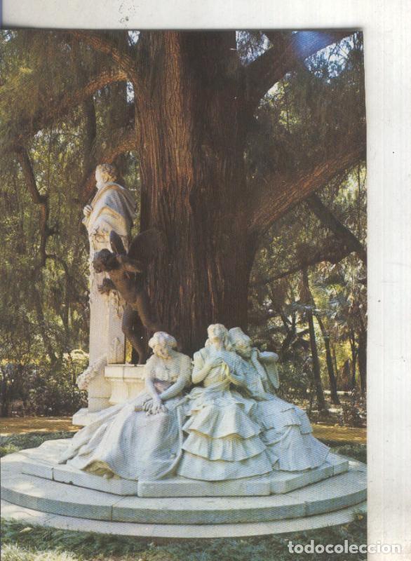 Postkarten: Postal 4821 : Monumento a Becquer en el parque Maria Luisa de Sevilla - Varios