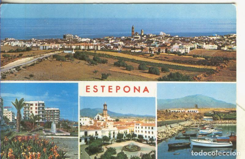 Postkarten: Postal 5026 : Vistas varias de Estepona en Malaga - Varios