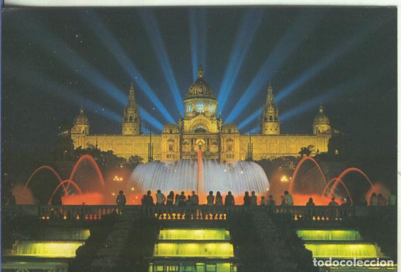 Postkarten: Postal 5241 : Fuentes y Palacio Nacional en Montjuich (Barcelona) - Varios