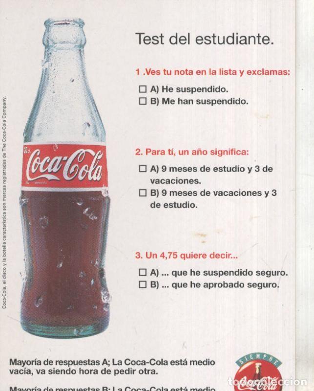 Postales: Postal 5747 : Publicitaria de Coca Cola - Varios - Foto 1