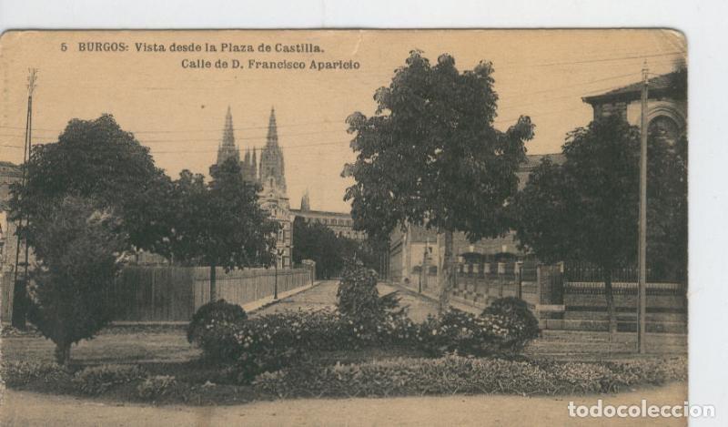 Postcards: Postal B/N 0315 : Burgos: Calle D.Francisco Aparicio vista desde la plaza de Castilla - Varios