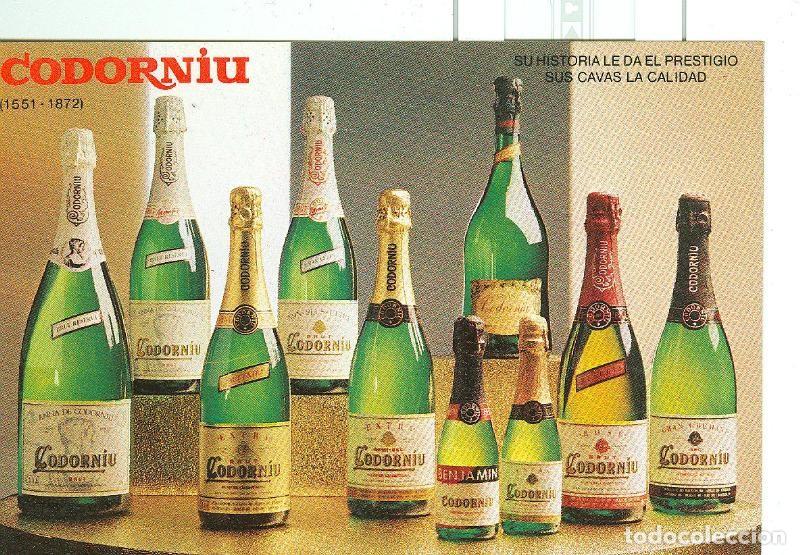 Postales: Postal 6310 : Cavas Codorniu, botellas de la firma - Varios