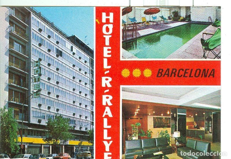 Cartoline: Postal 6555 : Barcelona, Hotel Residencia Rallye - Varios