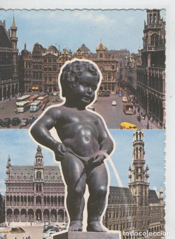Postais: Postal 6894: Bruselas: Manneken Pis - Varios