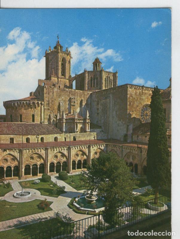 Postkarten: Postal 6984 : Tarragona, Jardin del claustro y campanario de la catedral - Varios