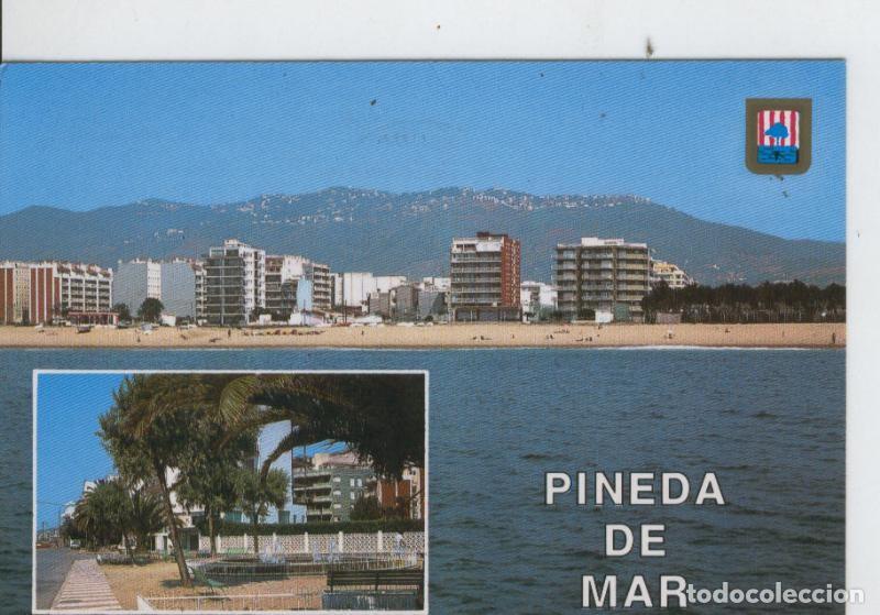 Postales: Postal 7048 : Pineda de Mar: Vista desde el mar - Varios