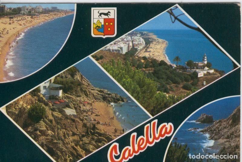 Postkarten: Postal 7468 : Vistas de Calella, Barcelona - Varios