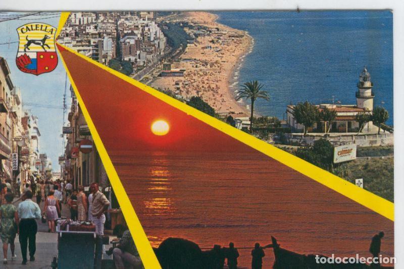 Cartoline: Postal 07635 : Vistas de Calella, Barcelona - Varios