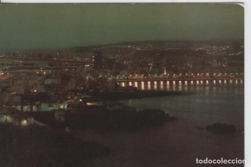 Postais: Postal 08100 : Vista nocturna de Las Palmas de Gran Canaria - Varios