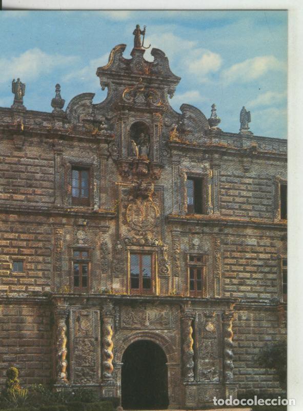 Postcards: Postal 008351: Centro Fachada Monasterio Cisterciense de Osera en orense - Varios