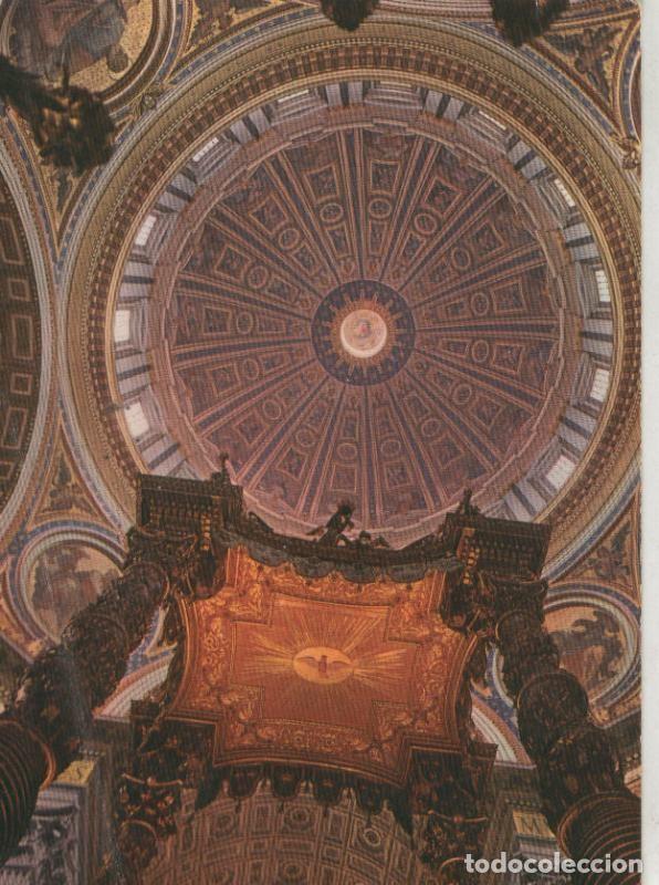 Postais: Postal 008385: Interior Basilica de San Pietro en Roma - Varios