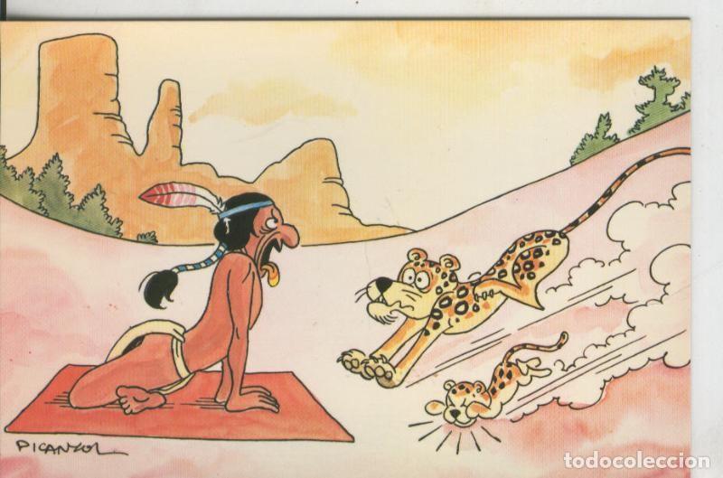 Postales: Postal 009113/24: Yoga por Picanyol modelo 16: Simhasana - Varios