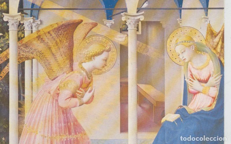 Postales: Postal 009216: Tabla de la anunciacion, Fra Angelico, Museo del prado - Varios