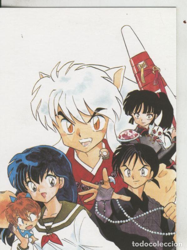 Postales: Postcard Book Inu Yasha de Rumiko Takahashi modelo 27 - Varios