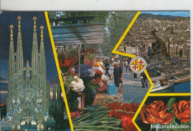 Postkarten: Postal 009483: Vistas varias de Barcelona - Varios