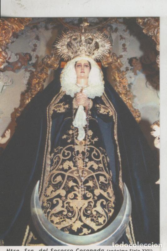 Postkarten: Postal 009652: Virgen Ntra Sra del Socorro Coronada , Antequera, Malaga - Varios