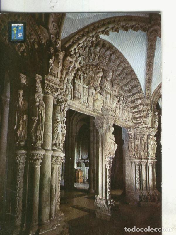 Postales: Postal 004048 : Santiago de Compostela: Catedral: Portico de la Gloria - Varios