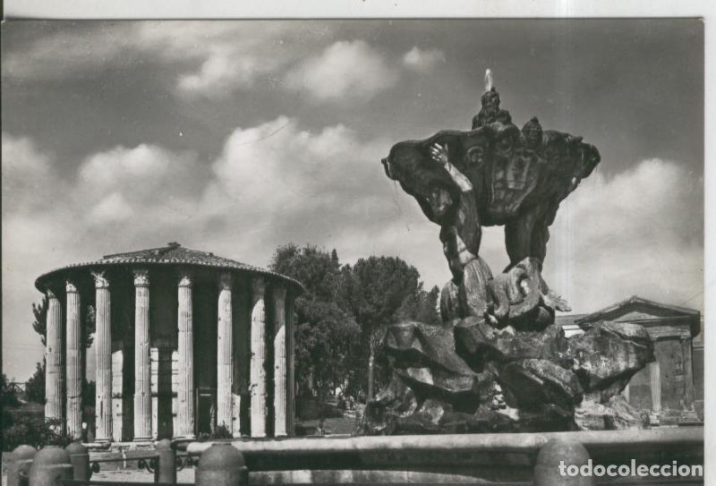 Postkarten: Postal 010006: Fontana e templo di vesta en Roma - Varios