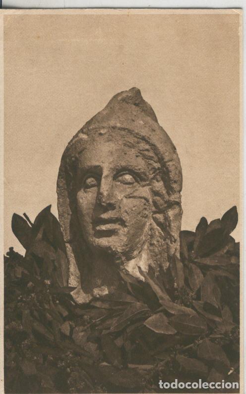Postais: Postal 010172: Tarragona: cabeza estatua de la necropolis - Varios
