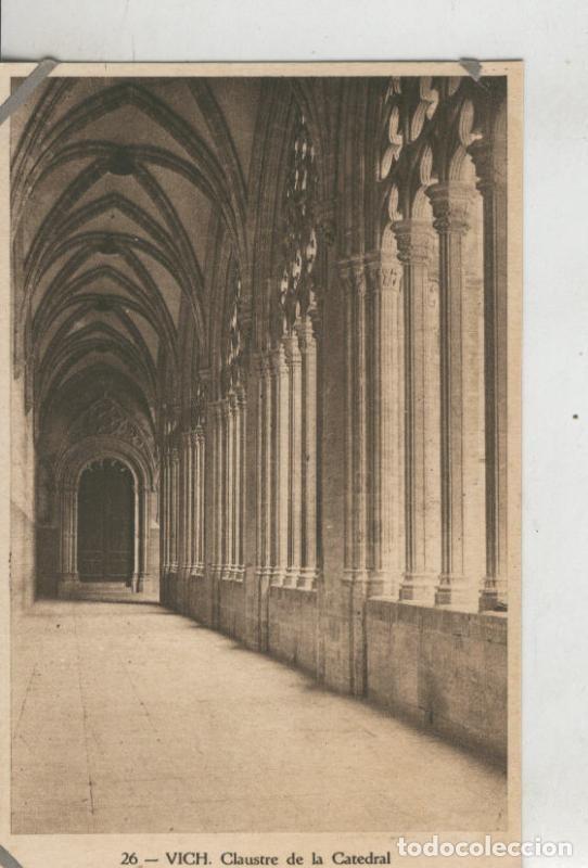 Cartoline: Postal 010189: Vich: claustro de la catedral - Varios
