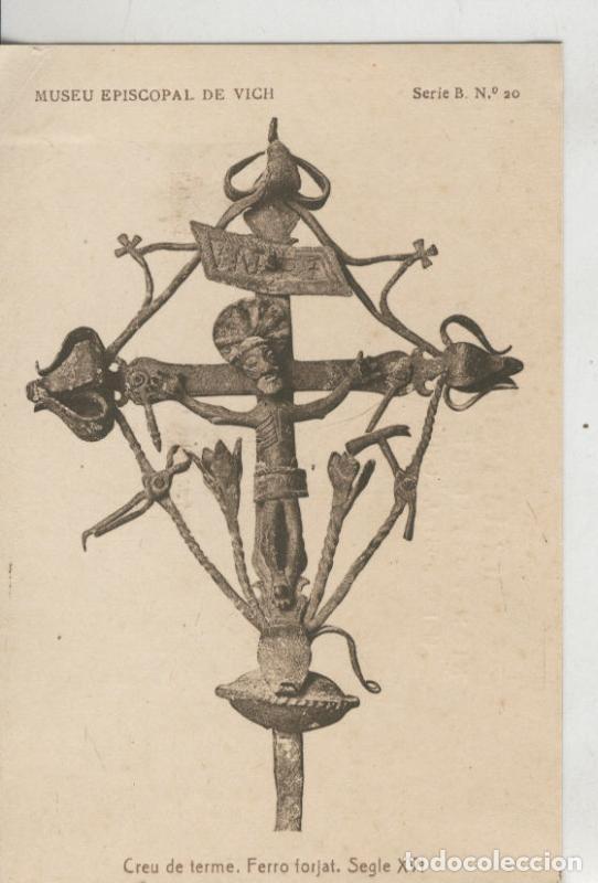 Postkarten: Postal 010201: Vich: museu episcopal: cre de terme, ferro forjat - Varios
