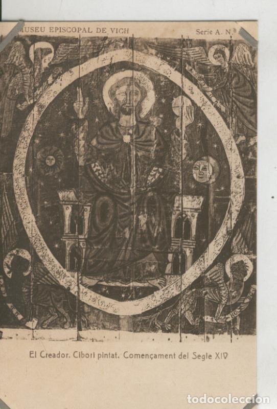 Postales: Postal 010219: Vich: museo episcopal: El Creador - Varios - Foto 1