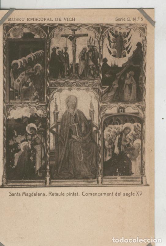 Postais: Postal 010222: Vich: museo episcopal: Santa Magdalena - Varios