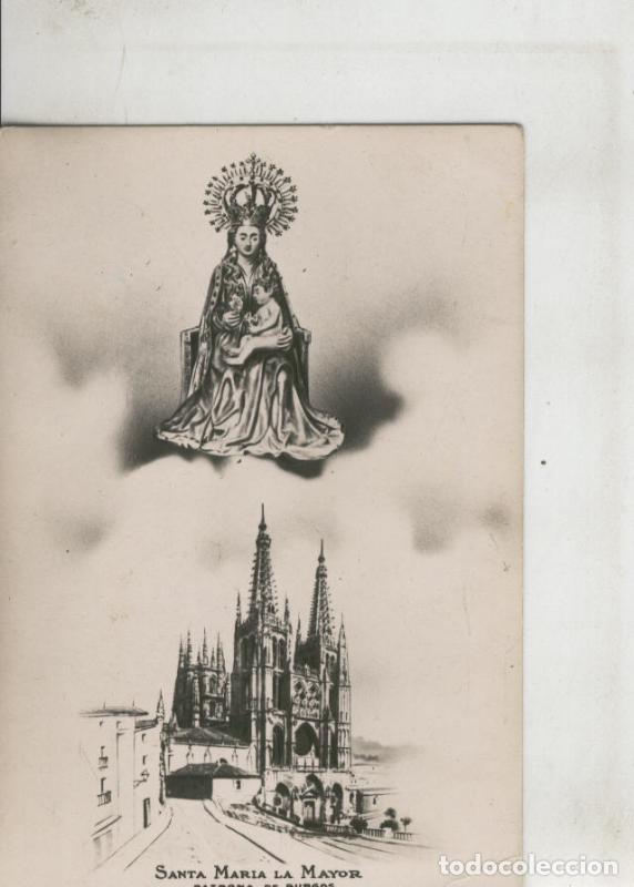 Cartes Postales: Postal 010287: Virgen Santa Maria La mayhor, patrona de Burgos - Varios