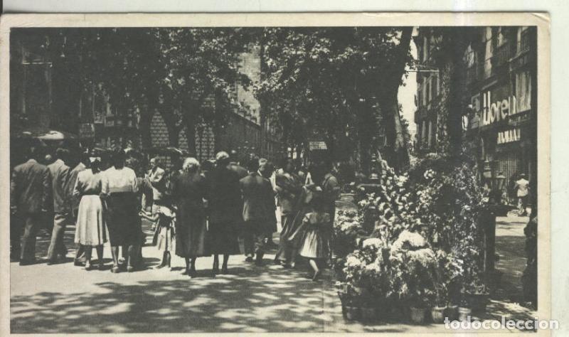 Cartes Postales: Postal 010534: Rambla de las Flores de Barcelona - Varios
