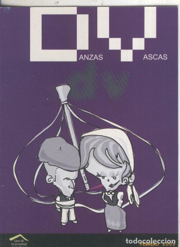 Postais: Postal 005821 : Publicitaria programacion febrero 2003, casa juventud, pamplona - Varios