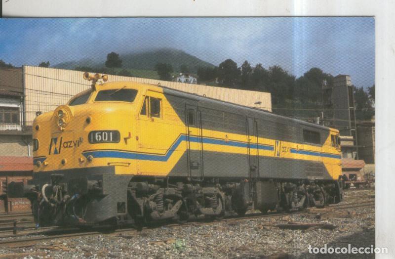 Postkarten: Postal 010974: Locomotora diesel electrica 1601 en Zumarraga en 1996 - Varios