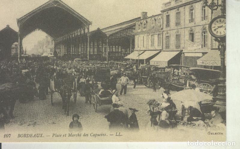 Postkarten: Postal 011146: Bourdeaux, quartier des Capucins - Varios