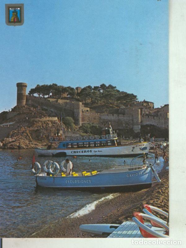 Postales: Postal 011451: Playa y barcas en Tossa de Mar, Girona - Varios