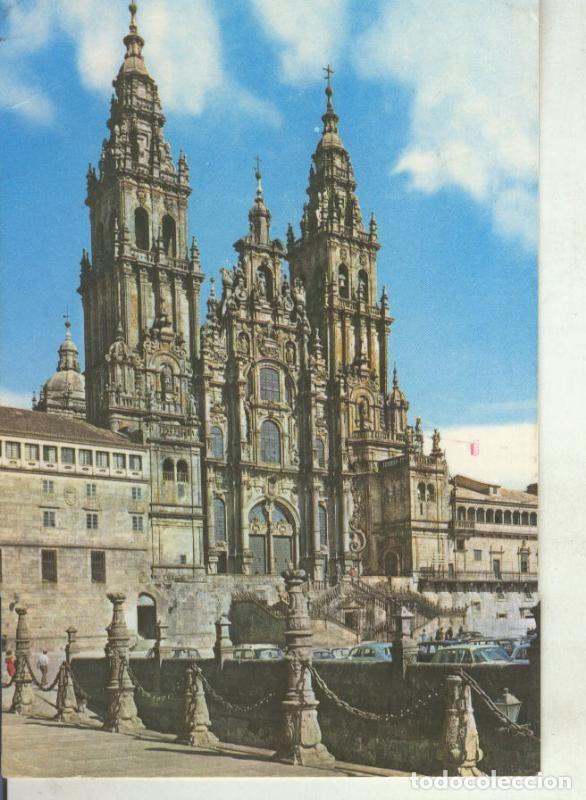 Postales: Postal 011576. Fachada Obradoiro de la catedral de Santiago - Varios