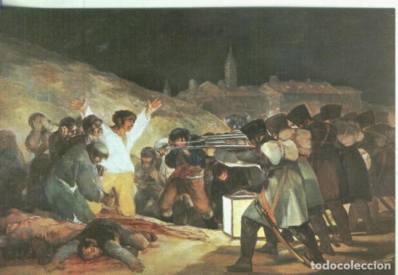 Postcards: Postal 000764: Escuela Espa&ntilde;ola: Goya: Los fusilamientos - Varios