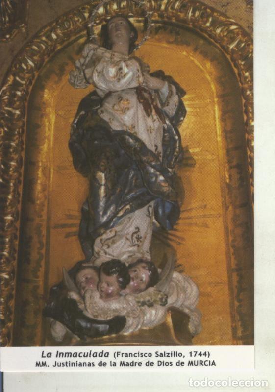 Postcards: Postal 011731: Virgen Ntra Sra La Inmaculada, justinianas de la madre de dios de Murcia - Varios