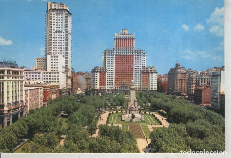 Postkarten: Postal 011994: Plaza de Espa&ntilde;a de Madrid - Varios