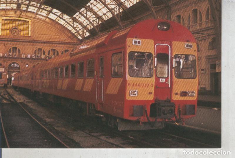 Cartes Postales: Postal 011860: Electrotren numero 8-444-010-3 en la estacion Francia de Barcelona en 1985 - Varios