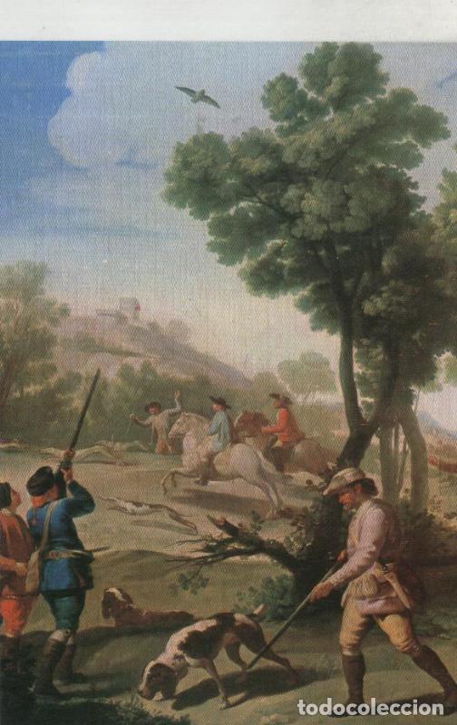 Postcards: Postal 000223: Museo del Prado: Partida de caza (Goya) - Varios