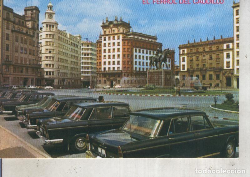 Postkarten: Postal 012401: Plaza de Espa&ntilde;a en El Ferrol del Caudillo - Varios
