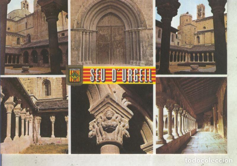 Cartoline: Postal 012409: Vistas varias de la catedral de la Seo de Urgell, Lleida - Varios