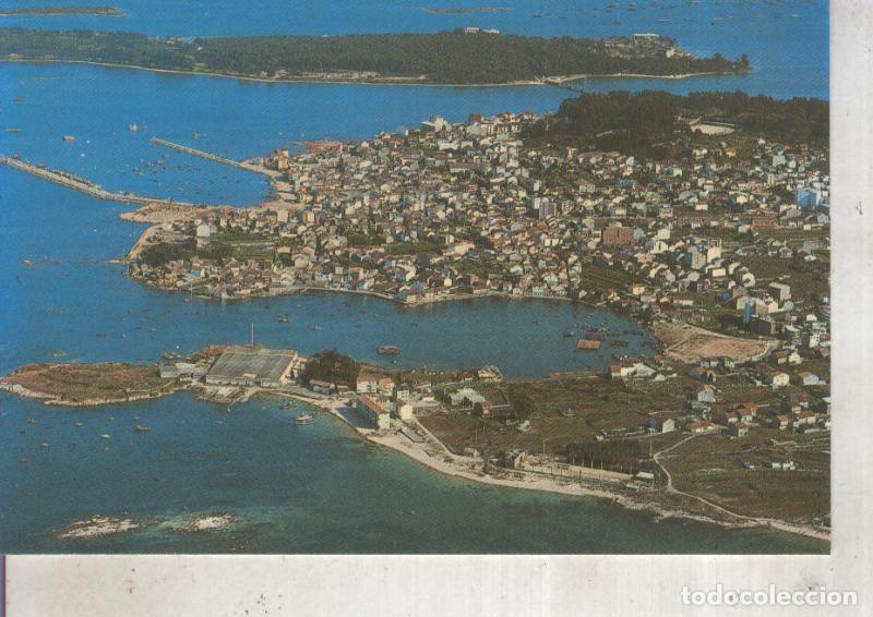 Postais: Postal 012450: Vista aerea de El Grove con la isla de la Toja, Pontevedra - Varios