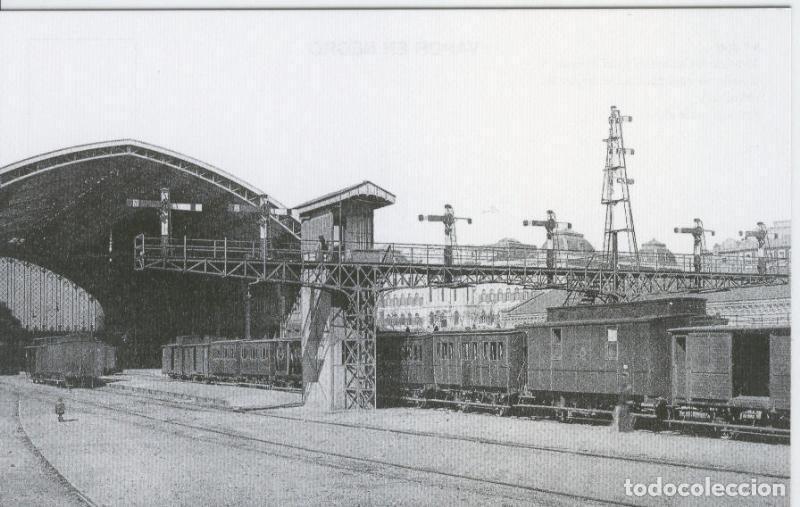 Postais: Postal 012454: Estacion del Mediodia (Madrid), inicios siglo XX - Varios