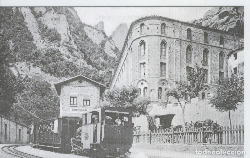 Postkarten: Postal 012704: Estacion de Montserrat (Barcelona) principio siglo XX - Varios