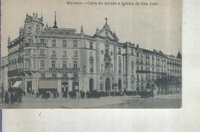 Postkarten: Postal 013015: Madrid, Calle de Alcala e Iglesia de San Jose - Varios
