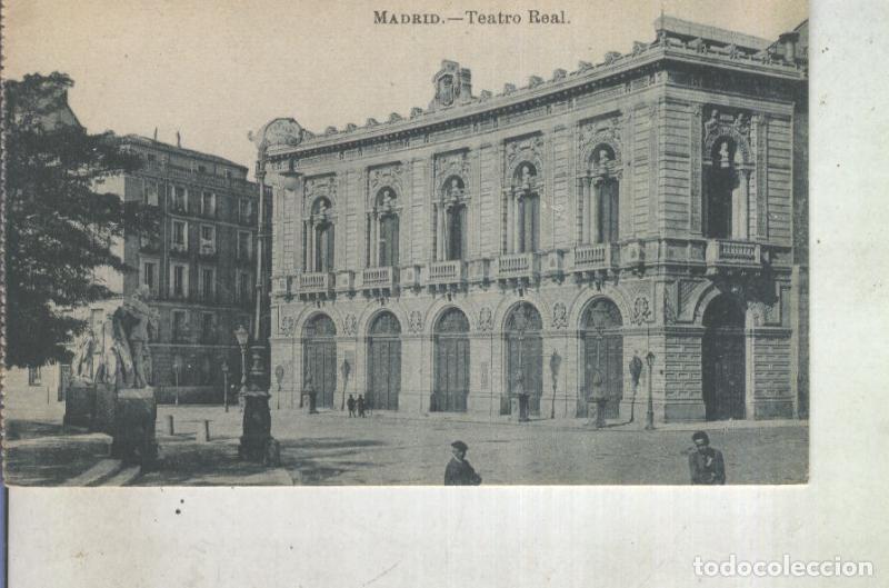 Postales: Postal 013030: Madrid, Teatro Real - Varios