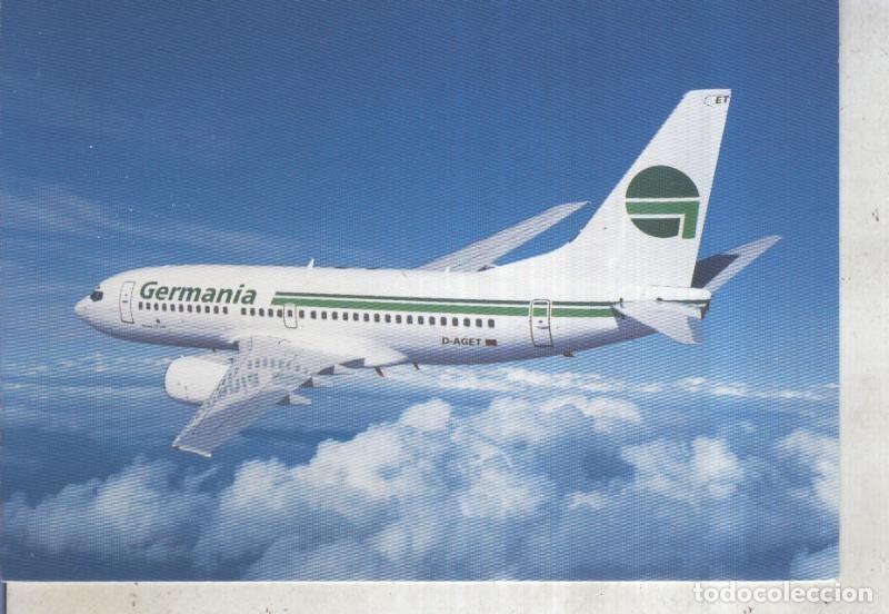 Postkarten: Postal 013408: Germania Boeing 737-700 - Varios