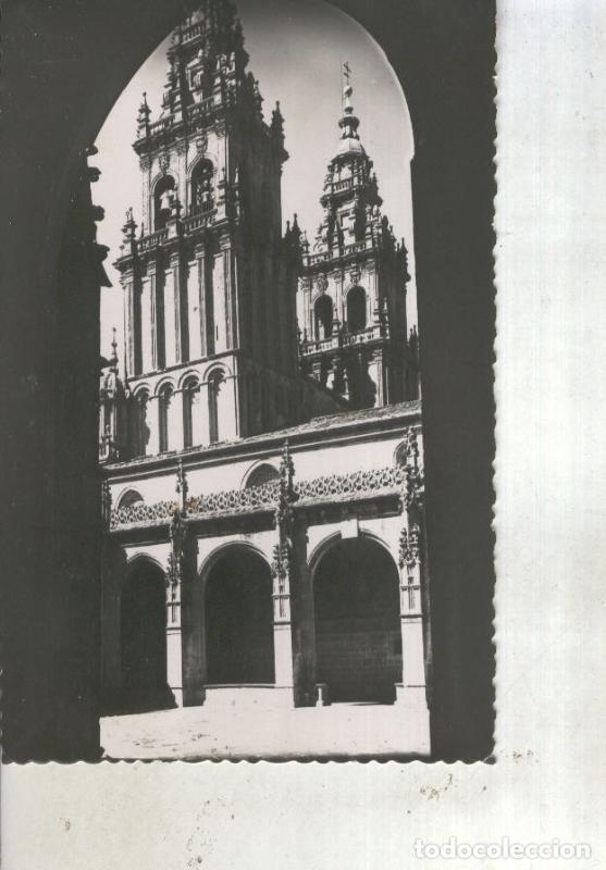 Postales: Postal 013960: Claustro y torre del Obradoiro de la catedral de Santiago - Varios